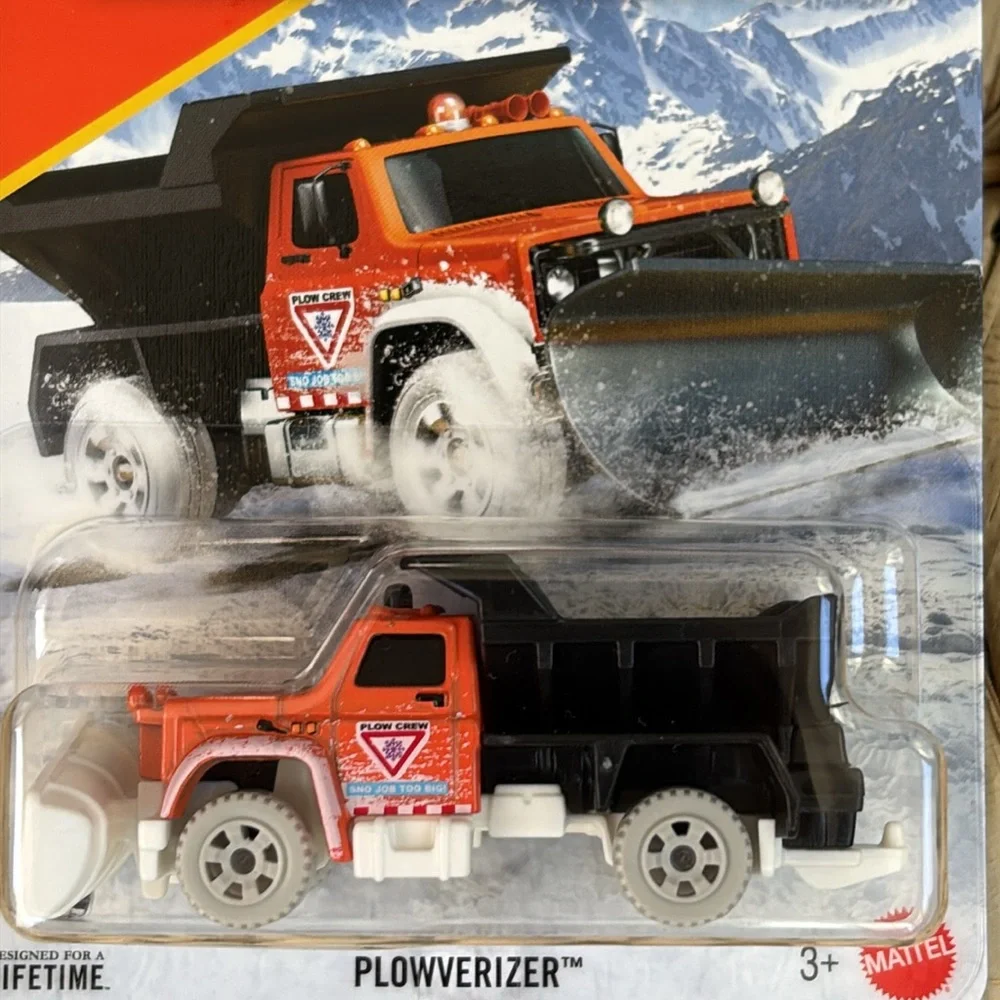 Matchbox Diecast Plowerizer Toy Snow Plow Dump Truck MB